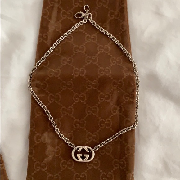 COPY - Gucci sterling silver earrings and necklace - Picture 3 of 4